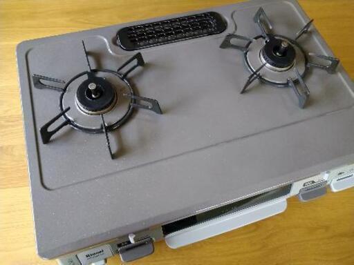 J319☆パロマ☆都市ガスコンロ☆水無し片面焼きグリル - ガステーブル 