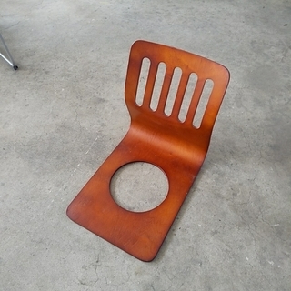 0924-026 【無料】 木製座椅子2
