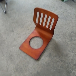 0924-027 【無料】木製座椅子3 