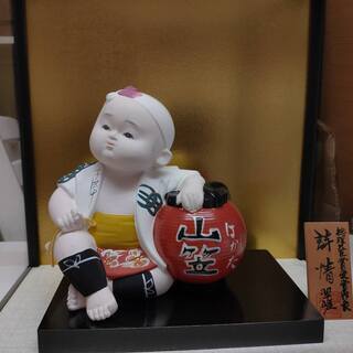 日本人形（男の子 山笠）