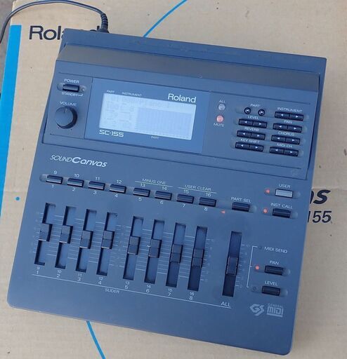 札幌 ローランド Sound Canvas SC-155 MIDI音源モジュール サウンド カンヴァス 中古