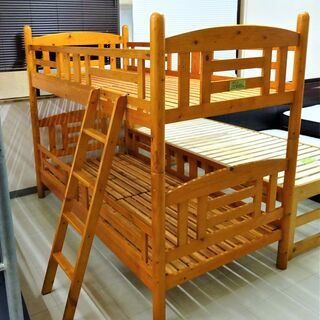 USED 木製2段ベッド