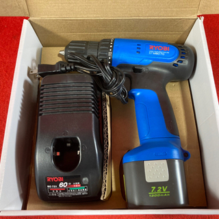 RYOBI 充電式ドライバドリル MBD-70 7.2V 中古品