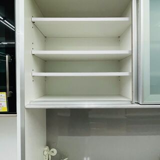 ⭐おしゃれな赤！！ 2面レンジボード ★定価￥108,000 ★ ソフトクローザー スチームオーブン対応⭐