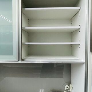 ⭐おしゃれな赤！！ 2面レンジボード ★定価￥108,000 ★ ソフトクローザー スチームオーブン対応⭐