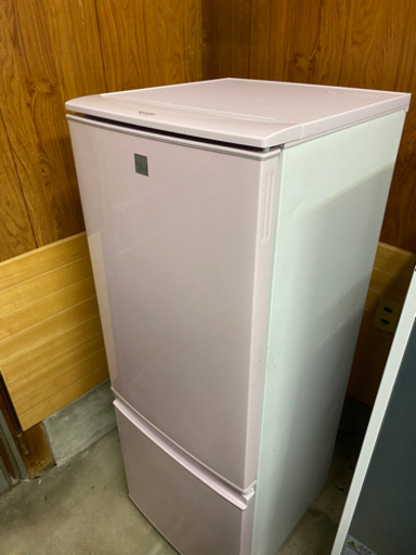2017年製 シャープ ノンフロン冷凍 冷蔵庫 167L ピンク
