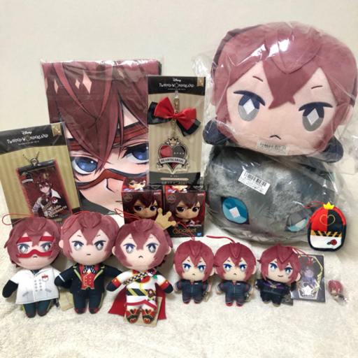 〈値下げ可／条件あり〉ツイステ リドル グリム ぬいぐるみ マスコット qposket など 17点 (1点追加)