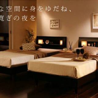 ID:G952195 マット付ダブルベッド