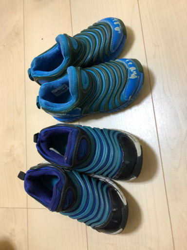 送料無料(北海道・沖縄県除く!) adidas、NIKEダイナモ 18cm 2足