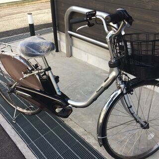 地域限定送料無料 パナソニック ビビ DX 12AH 子供乗せ シルバー