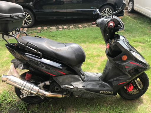 取り引き決まりました。自賠責2年付き　ヤマハ　GTR125 Ｆl aero 五期後期　原付2種　バイク