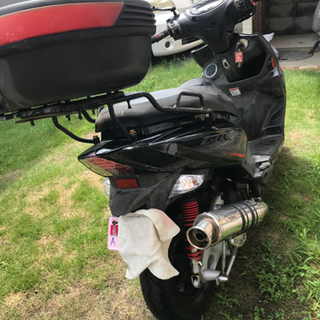 取り引き決まりました。自賠責2年付き ヤマハ GTR125 Fl aero 五期