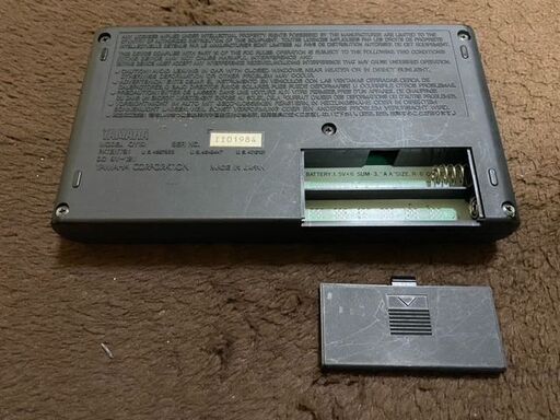 18000円！QY-10 YAMAHA ミュージックモバイル シーケンサー 取説