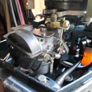 YAMAHA 船外機 8馬力 2スト L足 作動OK