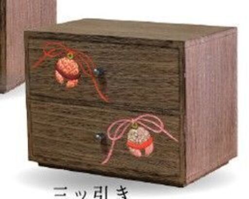 【27日お引取予定】桐工芸　小引き出し　未使用未開封箱入り