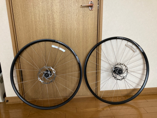 ★ハブ整備済み！★ALEXRIMS★ATD470★DISC★622×17/ホイール/前後セット/ディスク付き/MTB/ロードバイク/結構綺麗です！