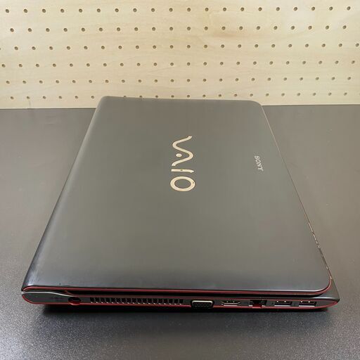 新品マウス付き ブラック×レッド Corei3 新品高速SSD SONY ノート