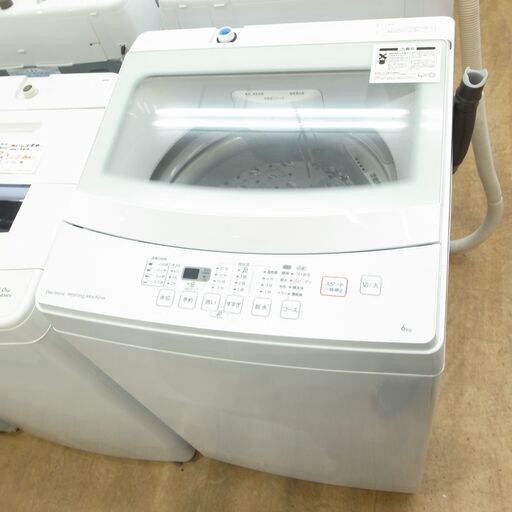 最高の品質の  ニトリ 知立店】41 NTR60【モノ市場 2019年製 6kg洗濯機 洗濯機