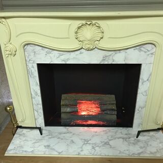RusticCraft ラスティッククラフト 暖炉 マントルピース イミテーション 幅155cm×奥行65cm×高さ121cm
