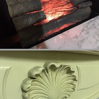 RusticCraft ラスティッククラフト 暖炉 マントルピース イミテーション 幅155cm×奥行65cm×高さ121cm
