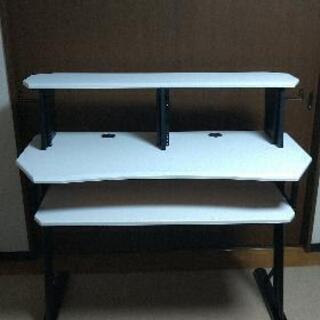 【中古】Pro StyleKWD-100 WH Home Recording Table