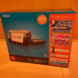 【ネット決済・配送可】WiiU ファミリープレミアムセット(32GB)