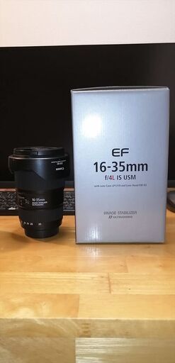 CANON EF16-35mm F4L IS USM 75000円