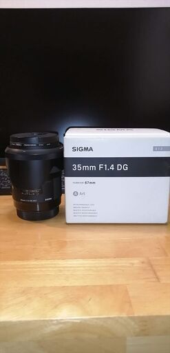 SIGMA art 35mm F1.4 DG HSM [キヤノン用] 50000円