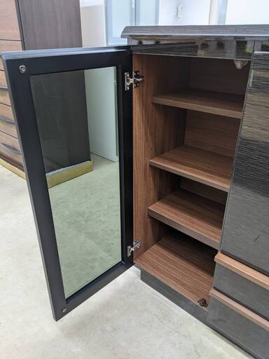 お値下げ致しました！！】サンキコーポレーション 食器棚 No 229