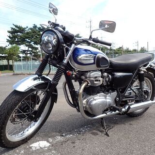 ご成約済み、ありがとうございました！カワサキ　W650  車検R5年7月迄　ナンバー付き　LEDヘッドライト(車検対応)