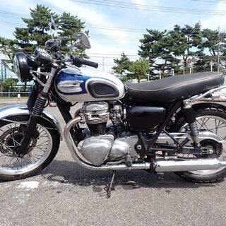 ご成約済み、ありがとうございました！カワサキ　W650  車検R5年7月迄　ナンバー付き　LEDヘッドライト(車検対応)