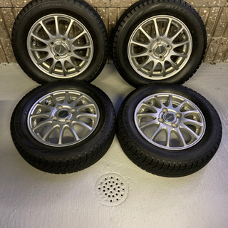 アルミホイール、スタッドレスタイヤ155/65R13、