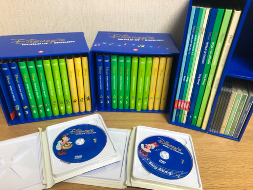 新品　DWE ディズニー　英語システム　DVD 6枚セット DWE ディズニー英語システム DVD + CDセット シングアロング