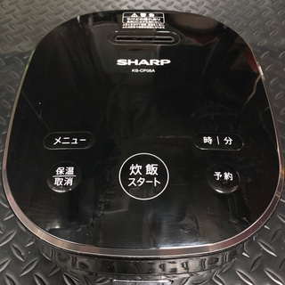 シャープ SHARP 3合炊き炊飯器 KS-CF05A-B