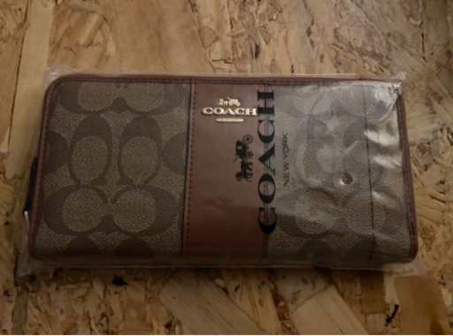 明日まで週末限定値下げ‼新品未使用‼coach長財布