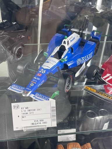TAK UMA SATO  INDYCAR 2017年　箱付