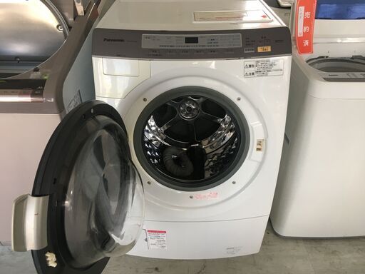 洗濯機の分解クリーニング行っています！設置込みパナソニック9.0Kドラム式洗濯乾燥機2013年製　分解クリーニング済み