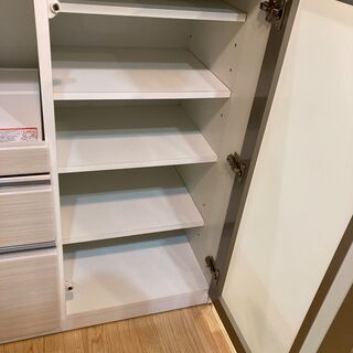 愛品館市原店】ニトリ（NITORI）ミドルキッチンカウンターポスティア90