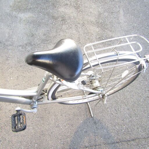 N3971 ブリジストン アルベルト 26インチ 自転車 3段 変速 シルバー