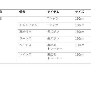 （最終値下げ）ジュニア（160cm男児）用　秋冬用アイテム6点セット