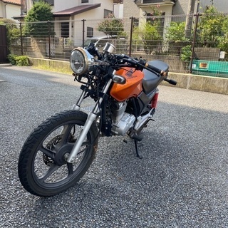 CBF125 バイク カフェレーサー の画像