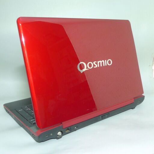 新品高速SSD 赤色 ノートパソコン 中古良品 15型ワイド TOSHIBA 東芝