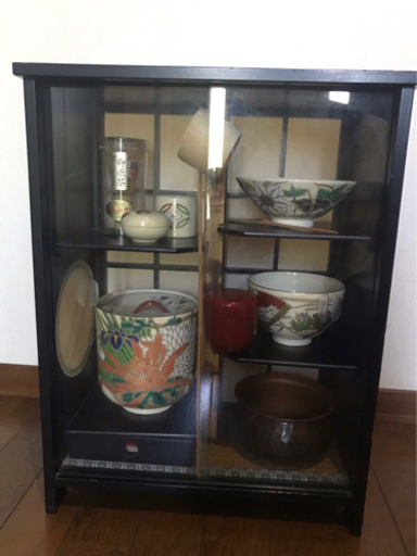 茶道 道具 一色セット 飾り棚付き