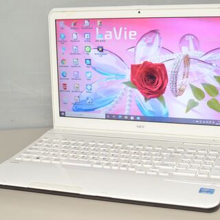 最新Windows10+office 爆速SSD256GB NEC LS150/M Celeron-1000M/メモリ 