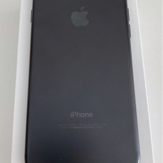 【ネット決済・配送可】 iPhone7 32GB ブラック SI...