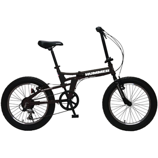 直接引取のみ【美品】HUMMER FDB206FAT-BIKE 20インチ HUMMER（ハマー） 「ハマー」FDB206FAT-BIKE 20インチ 折りたたみ