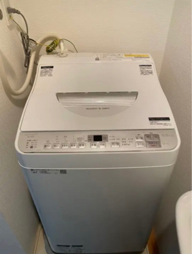 ☆値下げ☆2019年製 縦型洗濯乾燥機 美品 使用回数20回ほど 【公式通販】