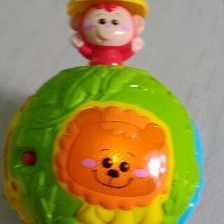 【ネット決済・配送可】動作確認済み　お猿さんが飛び出すおもちゃ