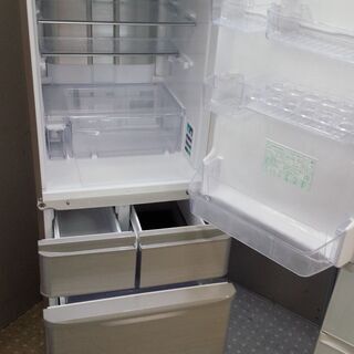 愛品館千葉店】SHARP 412L 5ドア冷蔵庫 SJ-PW42B-S 2016年製
