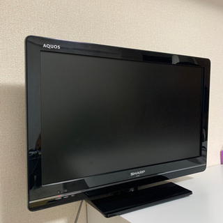 SHARP テレビ22型　お譲りいたします